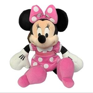 Disney 20” Minnie Mouse Pink Polka Dot Dress